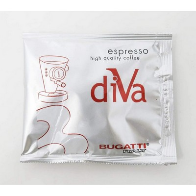 BUGATTI  – espresso-kaffeepads, 25 stück, kompatibel mit diva und diva evolution